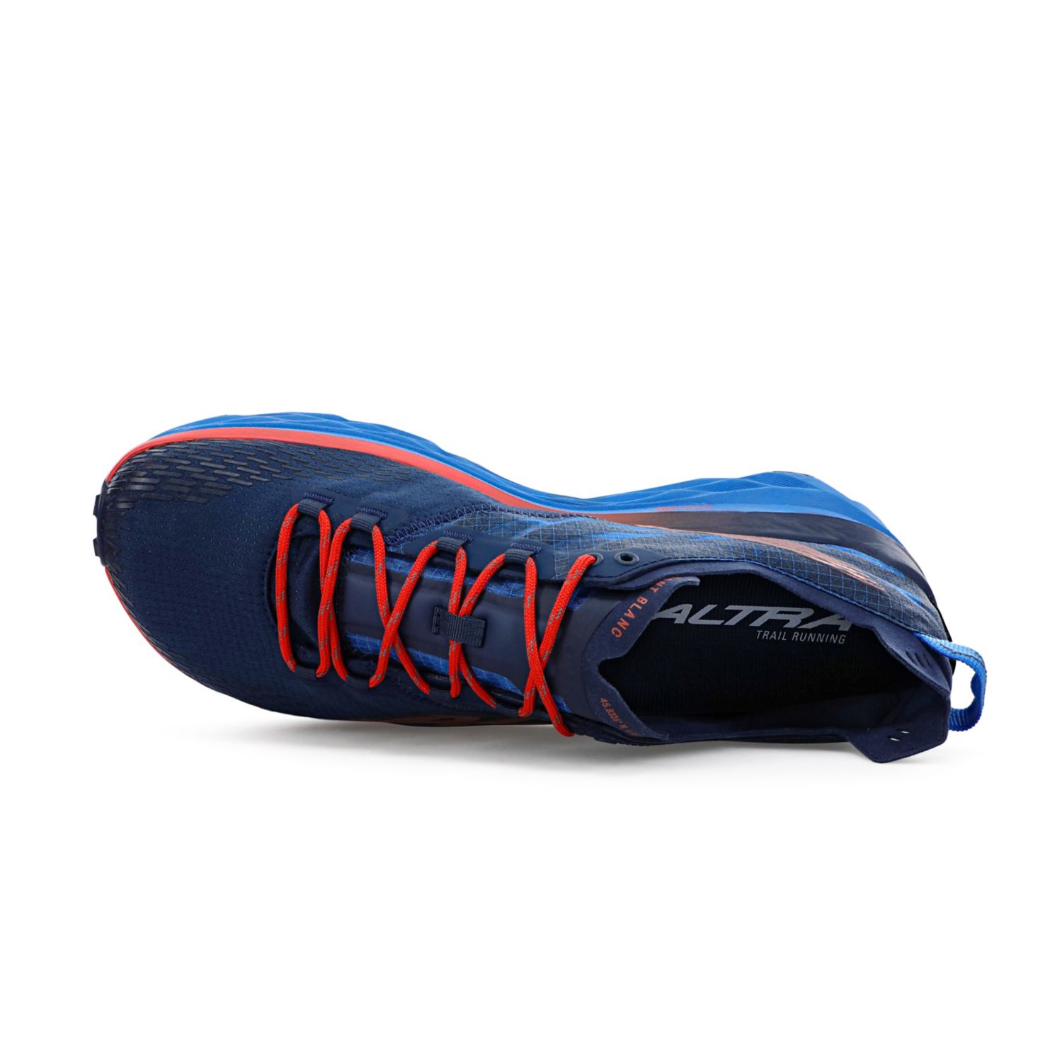 Altra Mont Blanc Men's Trail Running Shoes Blue / Red | South Africa-10596239